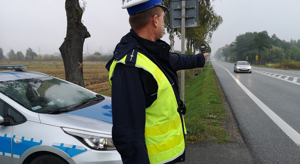 Policyjna kontrola w ramach akcji EDWARD