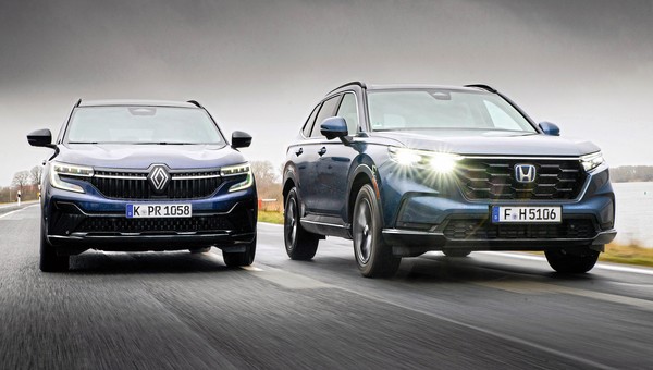 Honda CR-V kontra Renault Espace. Lepsza hybryda z Japonii czy z Francji?