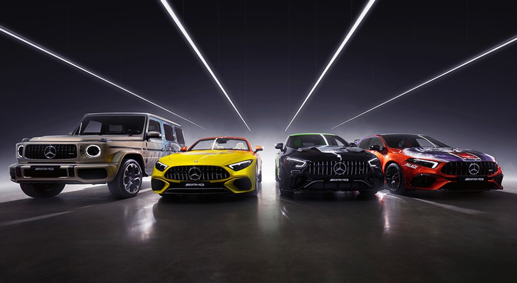 Art Cars Mercedes-AMG i Palace Skateboards