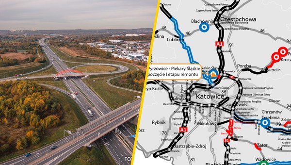 Autostrada A1 Pyrzowice - Piekary, rozpoczęcie remontu