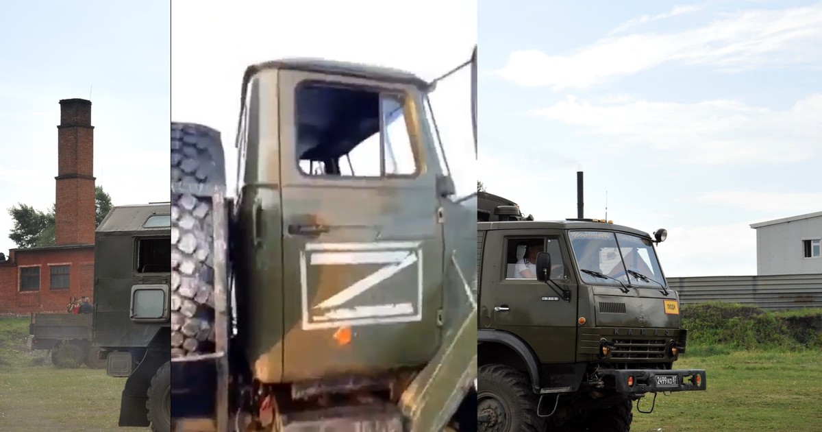 Znaki na pojazdach wojska rosyjskiego