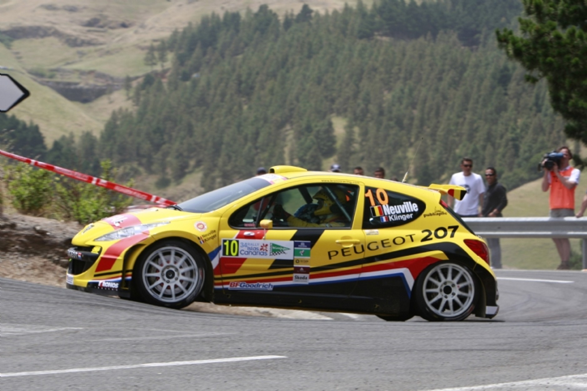 Rally Islas Canarias 2010: całe podium dla Škody Motorsport