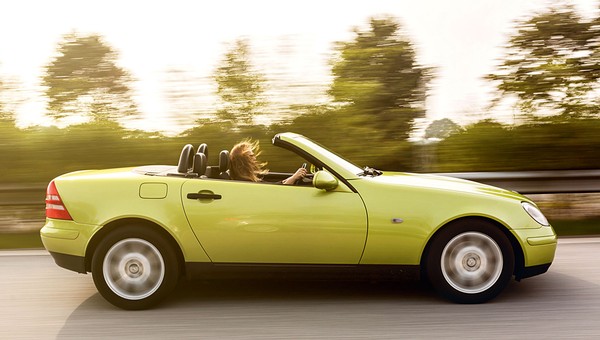 Mercedes SLK 230 Kompressor - roadster z wygodnym wnętrzem