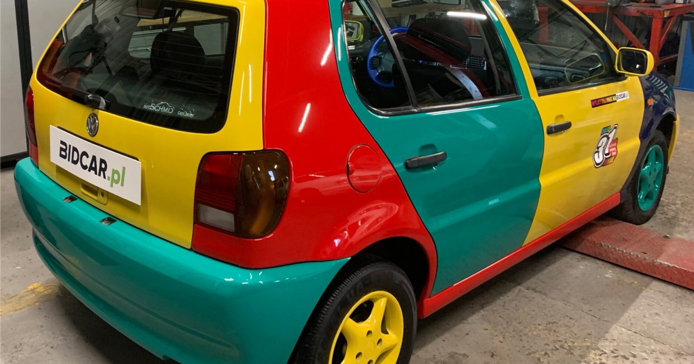 Volkswagen Polo Harlekin na aukcji WOŚP