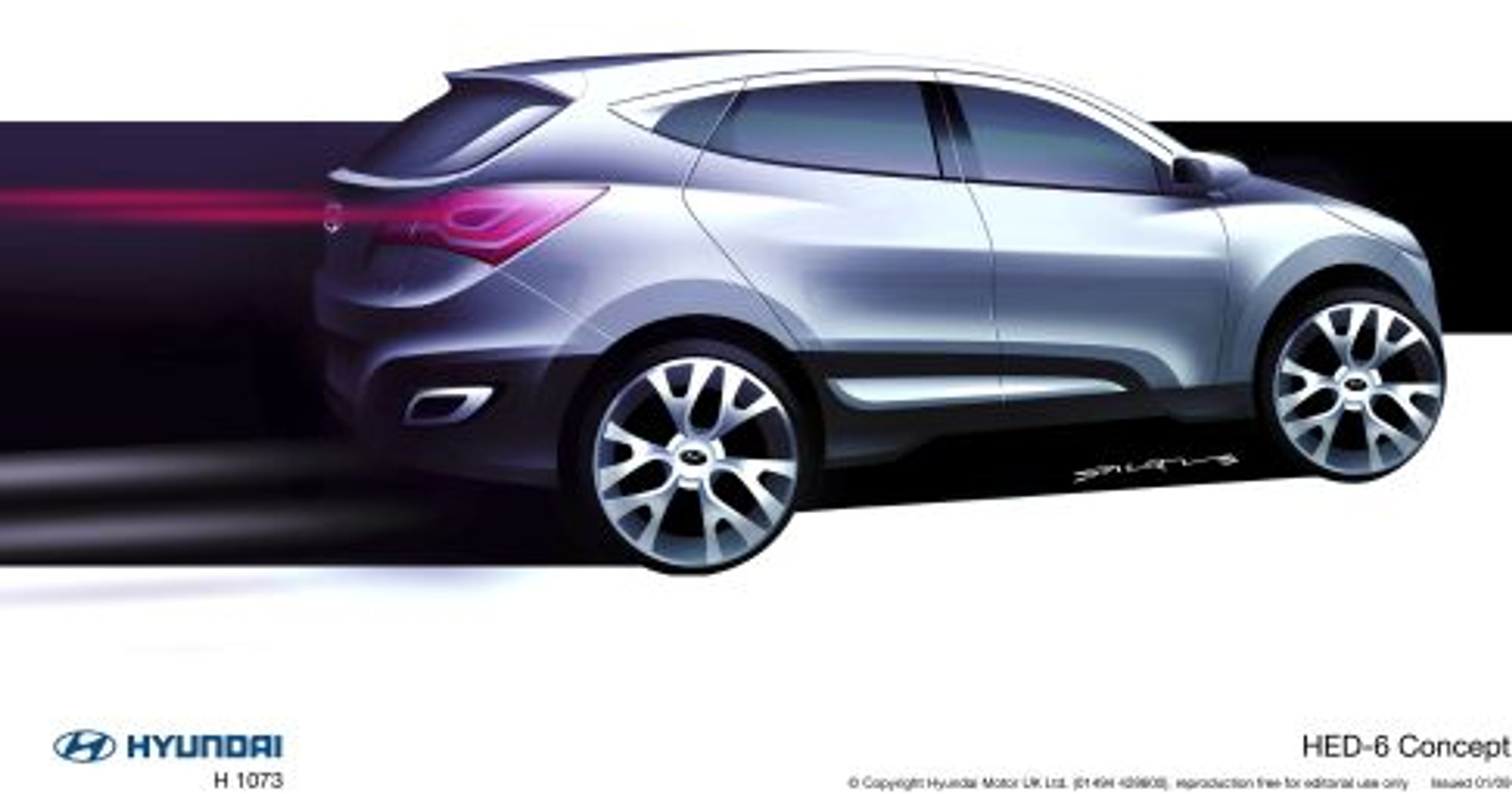 Hyundai HED-6 Concept - SUV z Korei