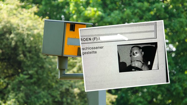 Takiego mandatu z fotoradaru się nie spodziewał. Nie mógł uwierzyć w to, co zobaczył