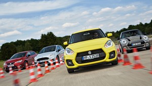 Spokojnie, to tylko zabawa! Porównanie: Fiesta, Mini, Ibiza i Swift z mocnymi benzyniakami