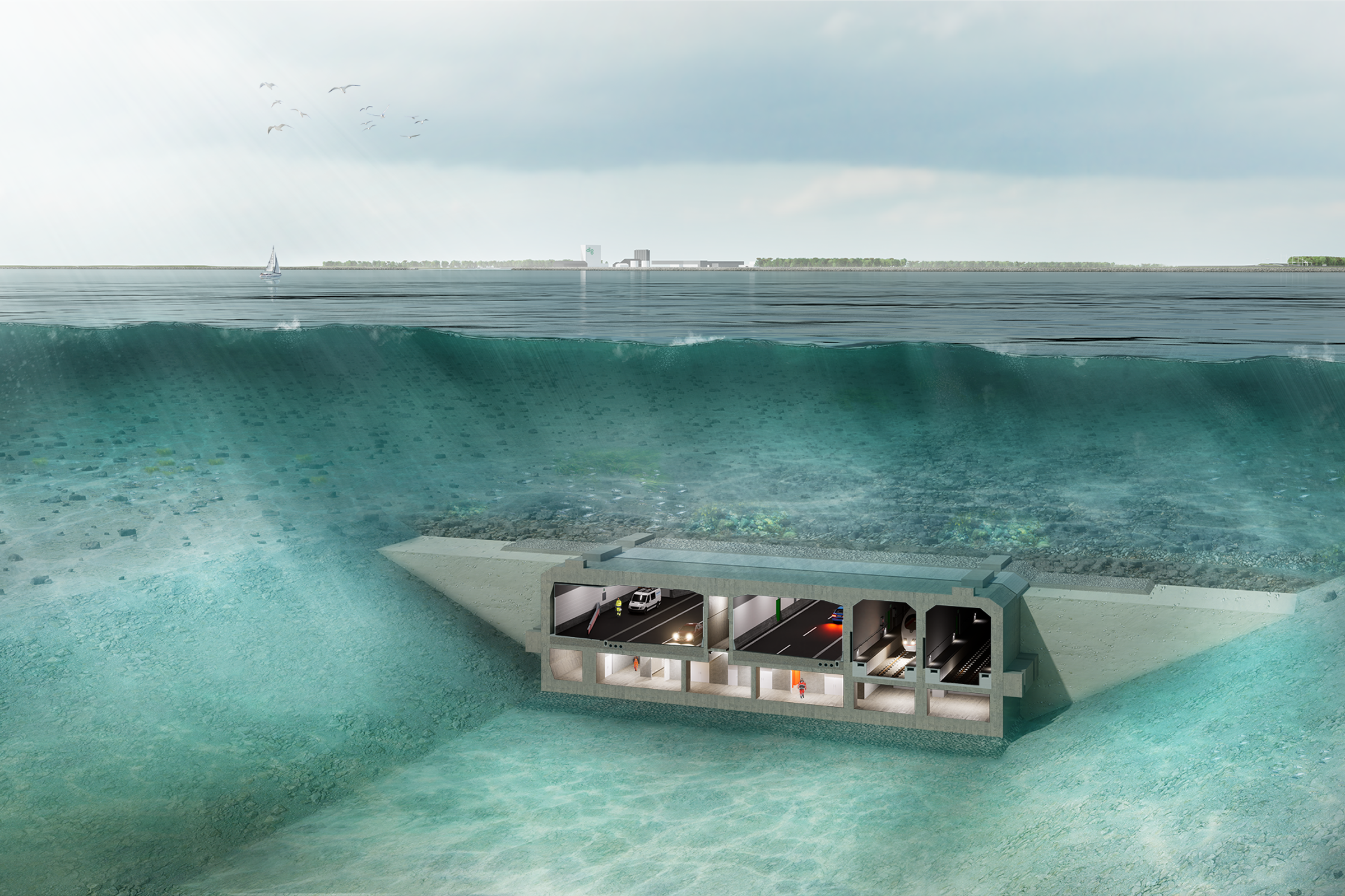 Tak powstaje Tunel Fehmarnbelt - najdłuższy podwodny tunel świata