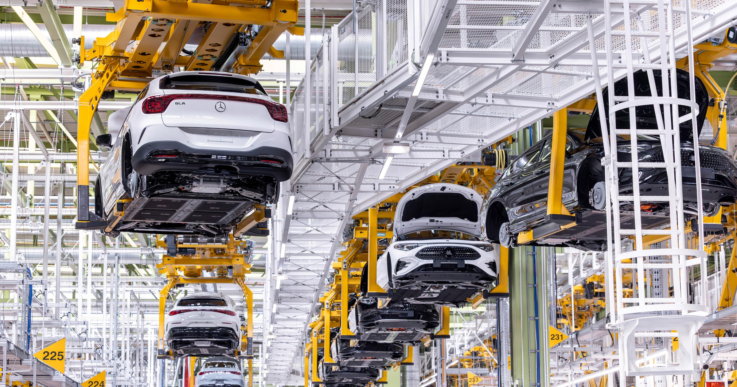 Zakład produkcyjny Mercedes w Rastatt.