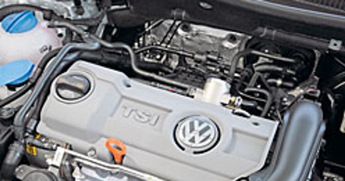 Volkswagen 1,4 TSI (90 kW/122 KM): jak pojemność zastąpić ciśnieniem?