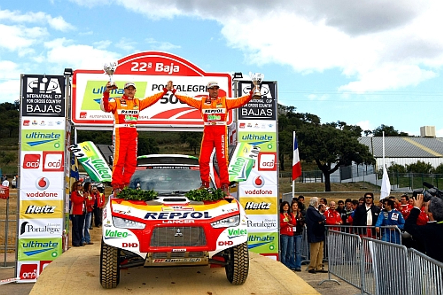 Mitsubishi Racing Lancer - Pierwszy start, pierwsze zwycięstwo