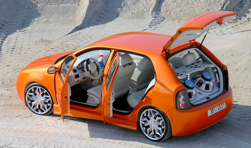 Garaż tunera: Škoda Fabia 1.4 16V – lisek pustynny