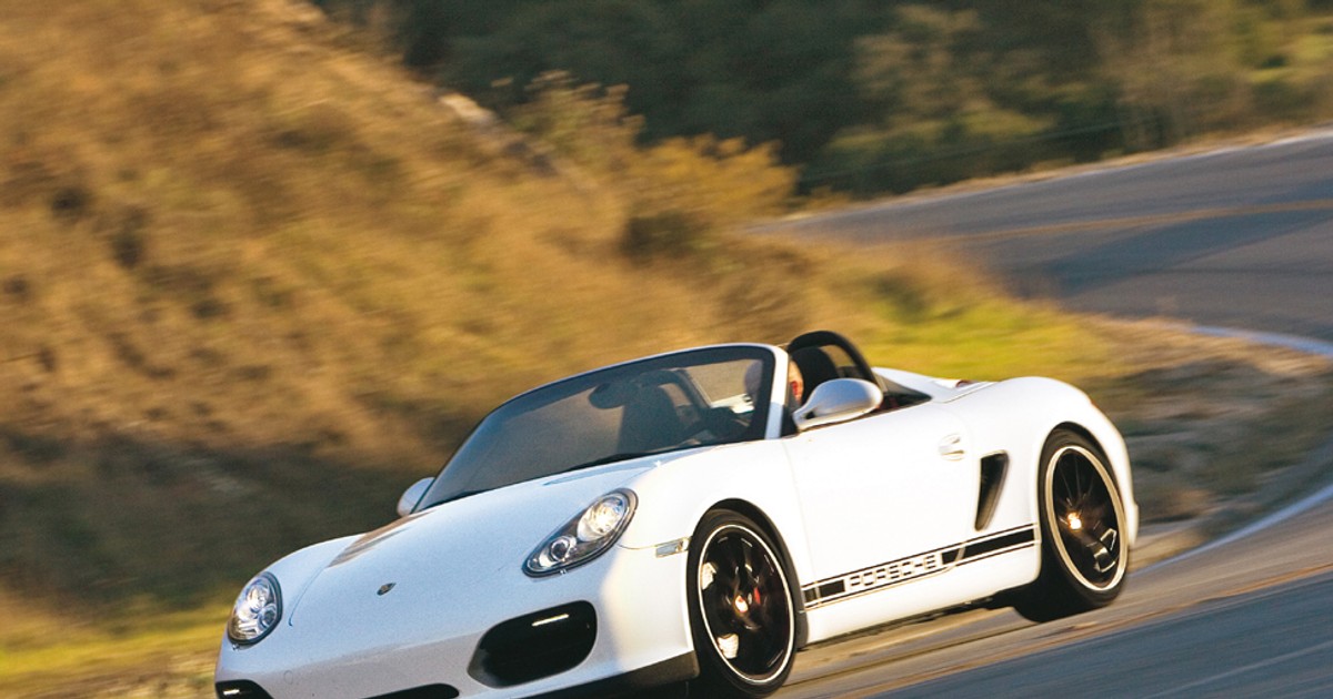 Porsche Boxster Spyder - Lekki znaczy szybszy