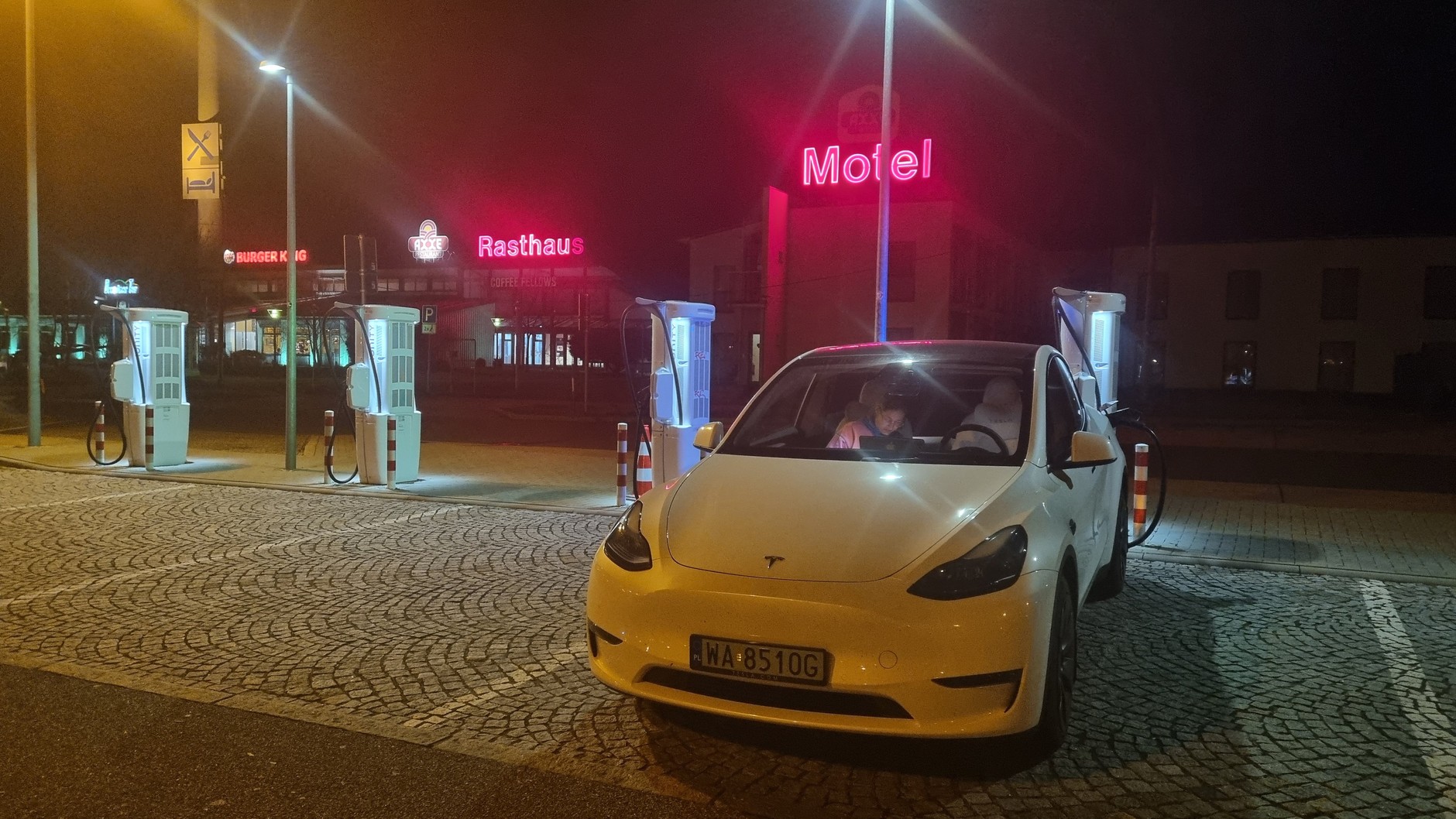 Ładowarka Ionity w Niemczech