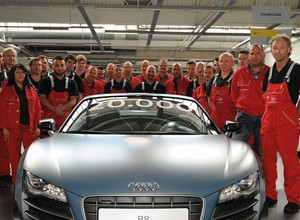 Audi R8 razy 20 000