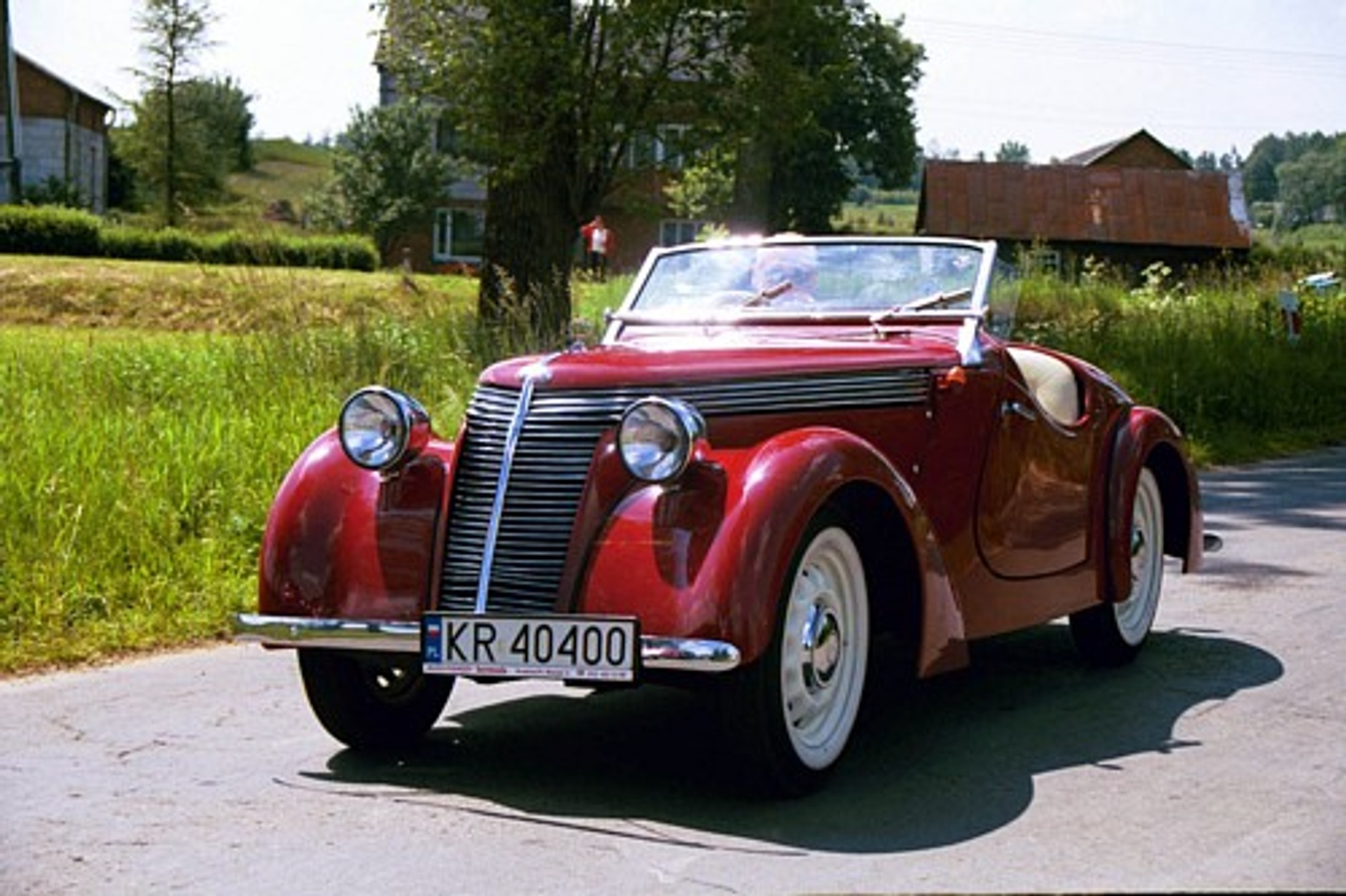 Rajd pojazdów zabytkowych w Kazimierzu Dolnym