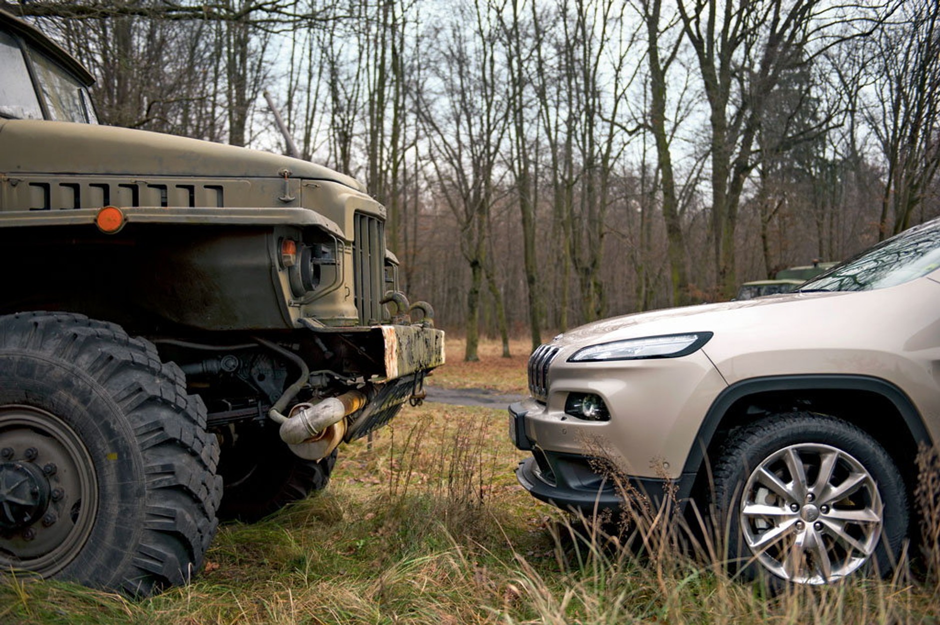 Mazowsze nieznane zza kierownicy Jeepa Cherokee