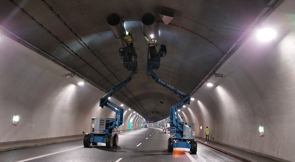 Naprawa tunelu Trasy Łagiewnickiej w Krakowie