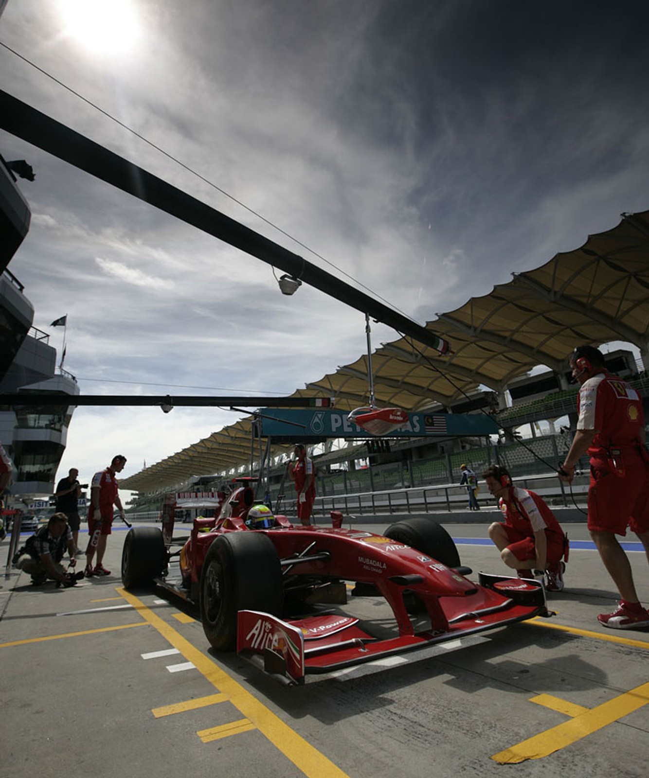 Grand Prix Malezji 2009: kulisy - fotogaleria Jiří Křenek