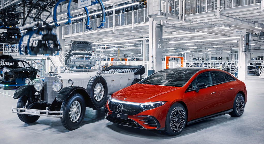 22-milionowy Mercedes z Sindelfingen:: EQS 580 4MATIC