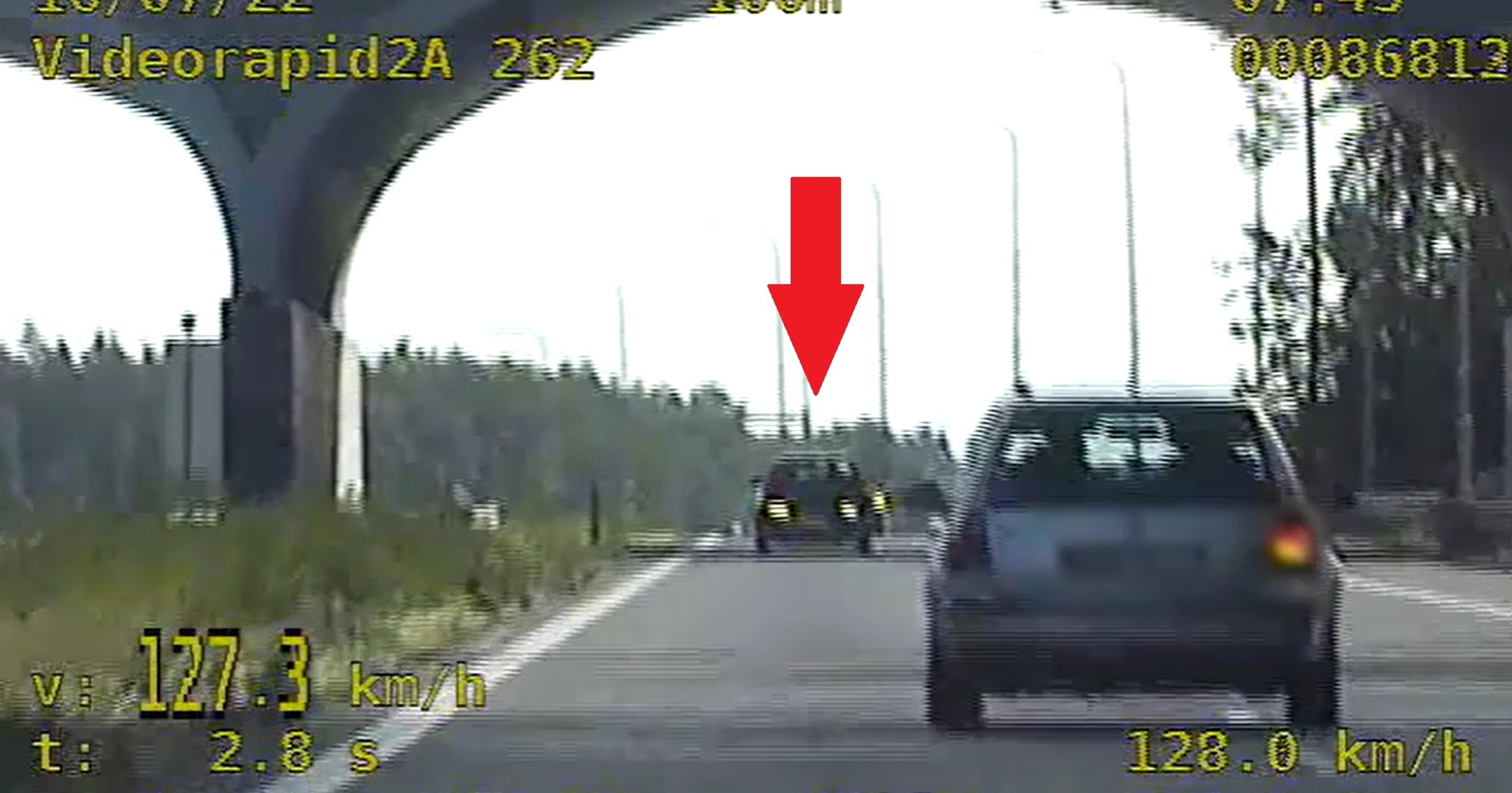 Starszy kierowca jechał pod prąd prosto na radiowóz grupy SPEED | zdj. ilustracyjne