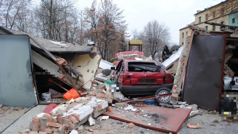 Wybuch instalacji LPG