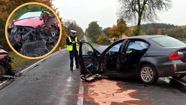 W wypadku ranne zostały dwie osoby