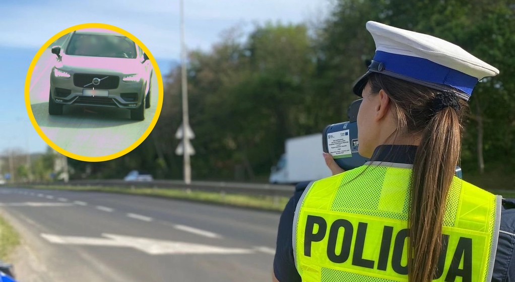 Kontrola drogowa. Policjanci sprawdzali bezpieczną odległość