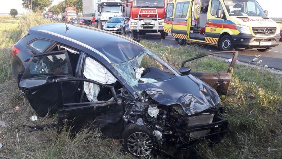 Wypadek na drodze 451