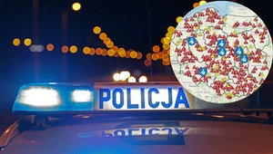 Mapa policji budzi grozę. Takie były wakacje 2024 na drogach