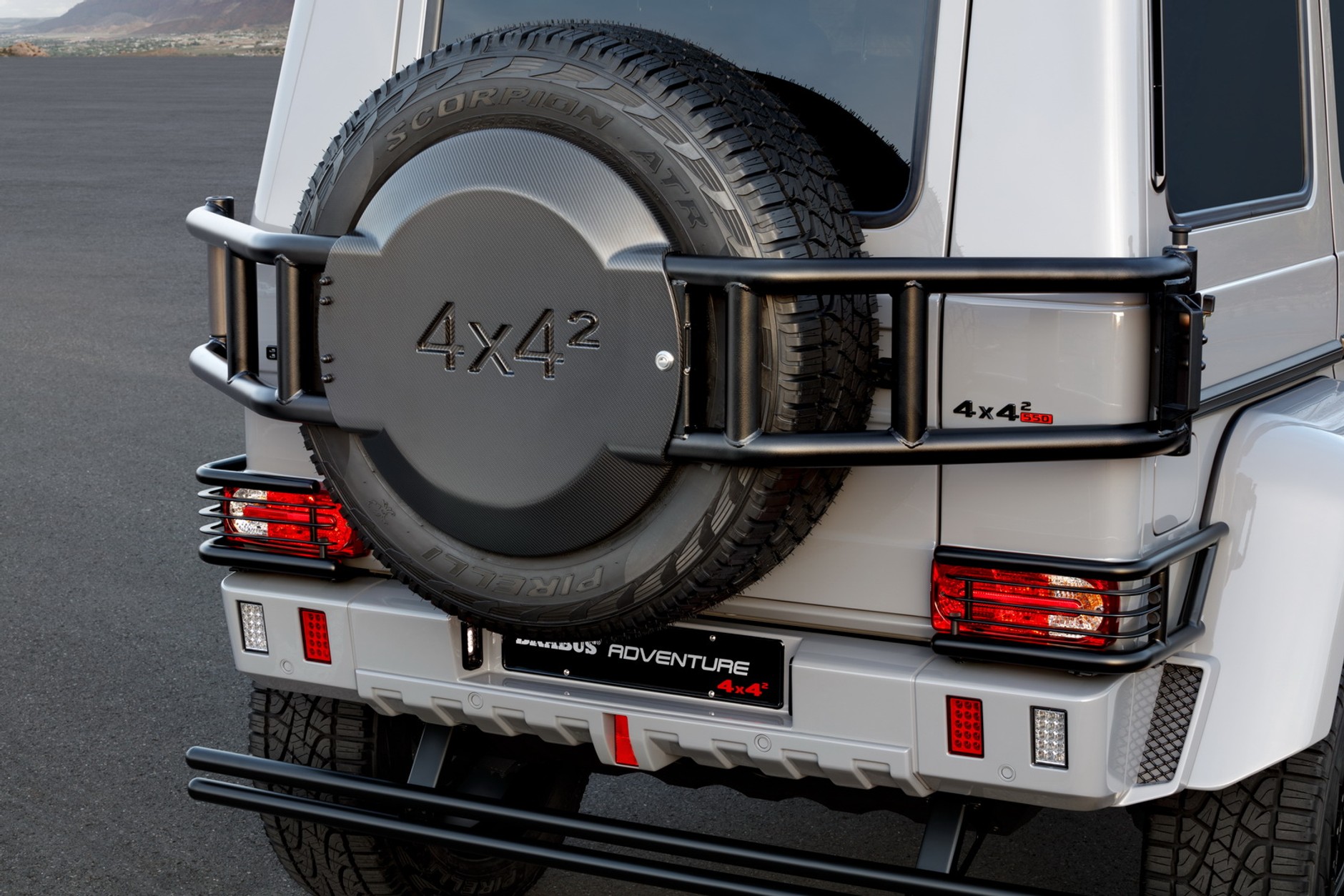 Brabus 550 Adventure – udoskonalone G500 4x4²?