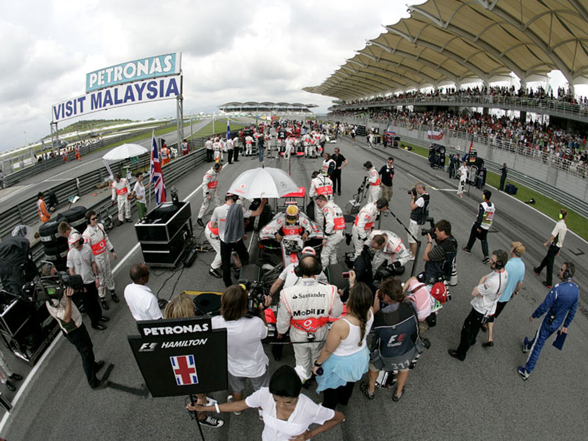 Grand Prix Malezji 2009: kulisy - fotogaleria Jiří Křenek