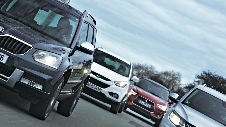 Hyundai ix35, Mitsubishi ASX, Skoda Yeti, VW Tiguan
