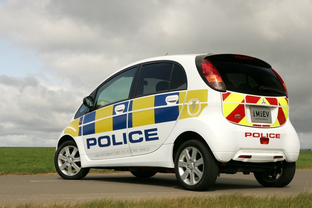 Mitsubishi i-MIEV w brytyjskiej policji