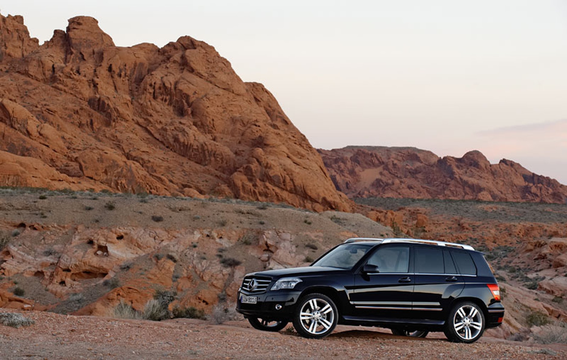 Mercedes-Benz GLK: przetestowany w Namibii (fotogaleria + informacje)