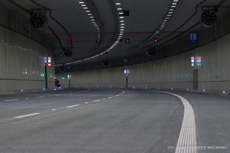 Tunel pod Ursynowem przed odbiorami