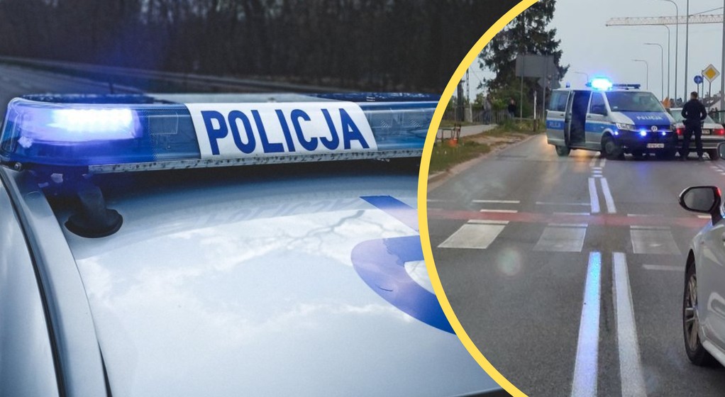 Bez zderzaka i tablicy rejestracyjnej uciekał przed służbami. "Rajd" zakończył na radiowozie