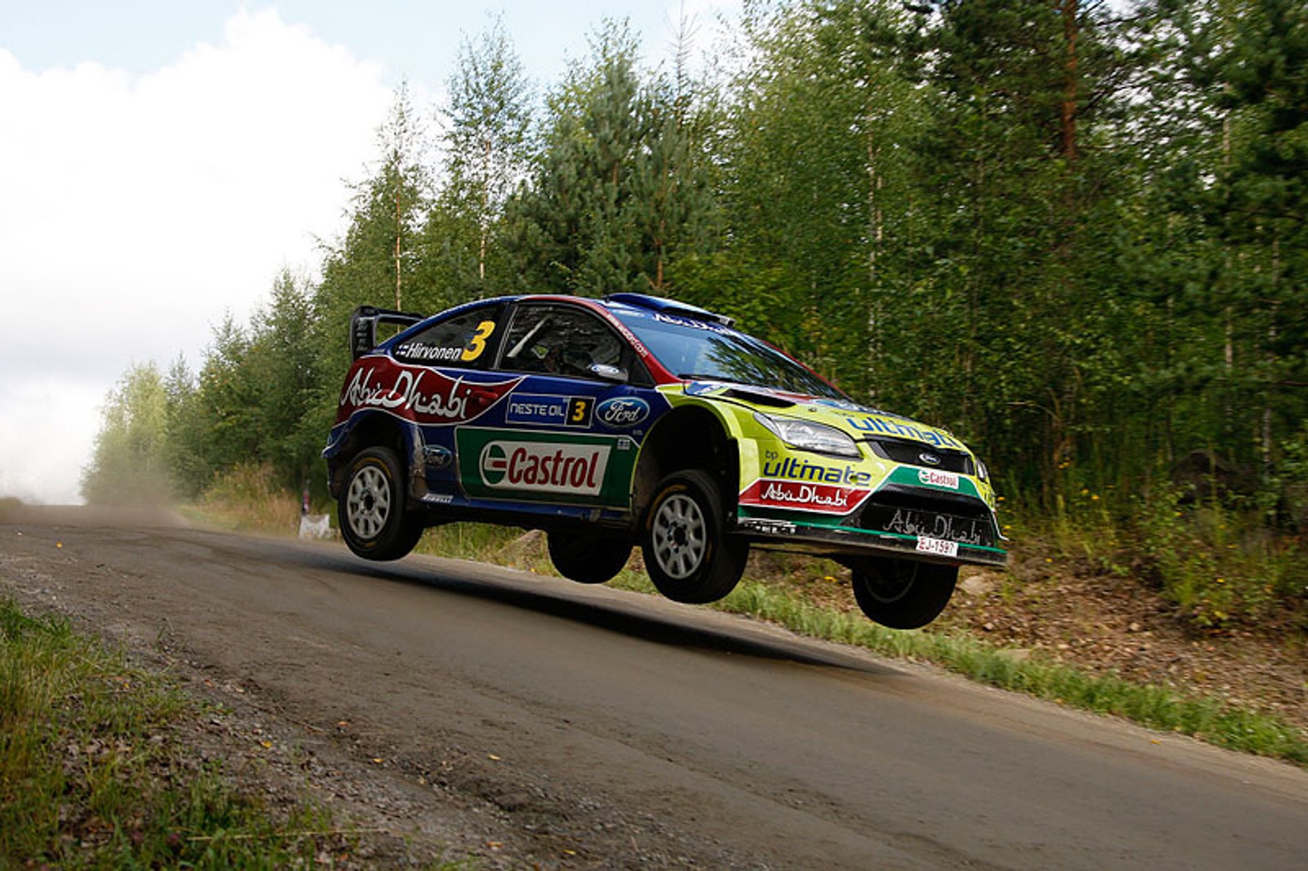 Rajd Finlandii 2009: 131,56 km/h - fotogaleria Rallyworld©Willy Weyens