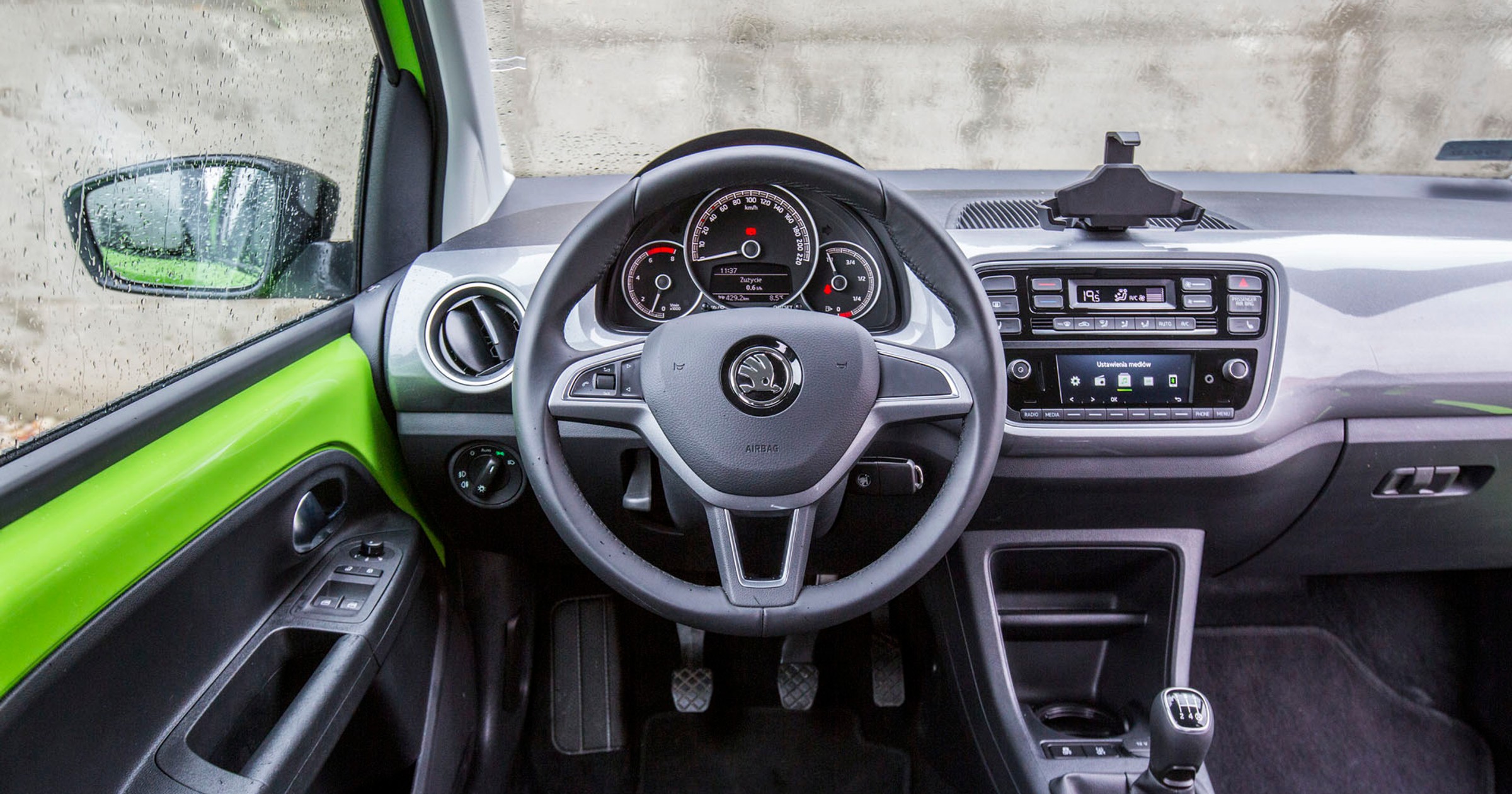 Skoda Citigo - kolor kiwi Skodę ożywi