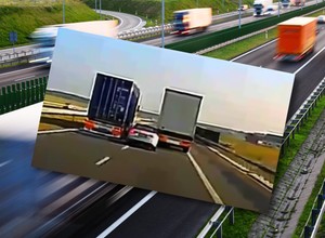 Tak wyprzedzał na A1. "Jeszcze takich akcji nie widziałem" [WIDEO]