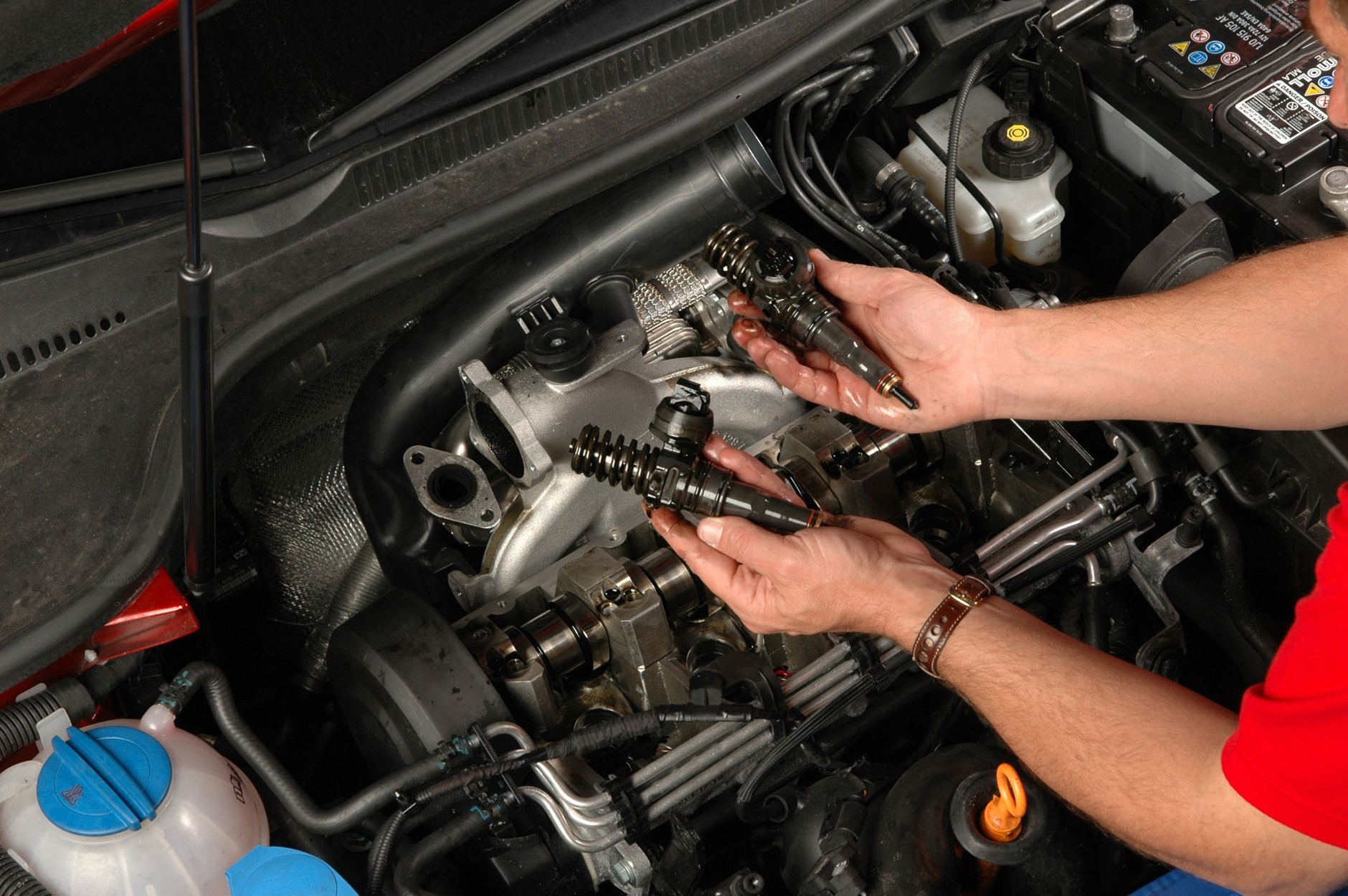 Źle zregenerowane wtryskiwacze