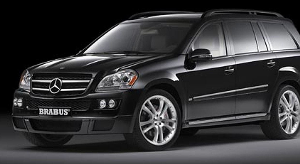 Mercedes GL Brabusa - ostry jak brzytwa