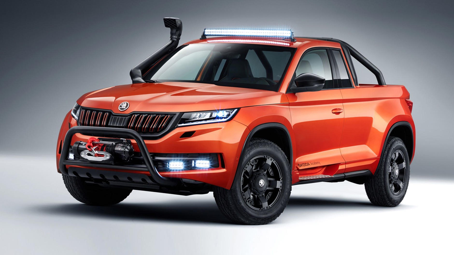 Skoda Mountiaq (pick-up na bazie Skody Kodiaq; 2019 r.)