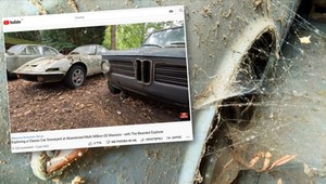 "Nie sprzedam, będę robił". Ponad 100 klasyków wrasta na opuszczonej działce [WIDEO]