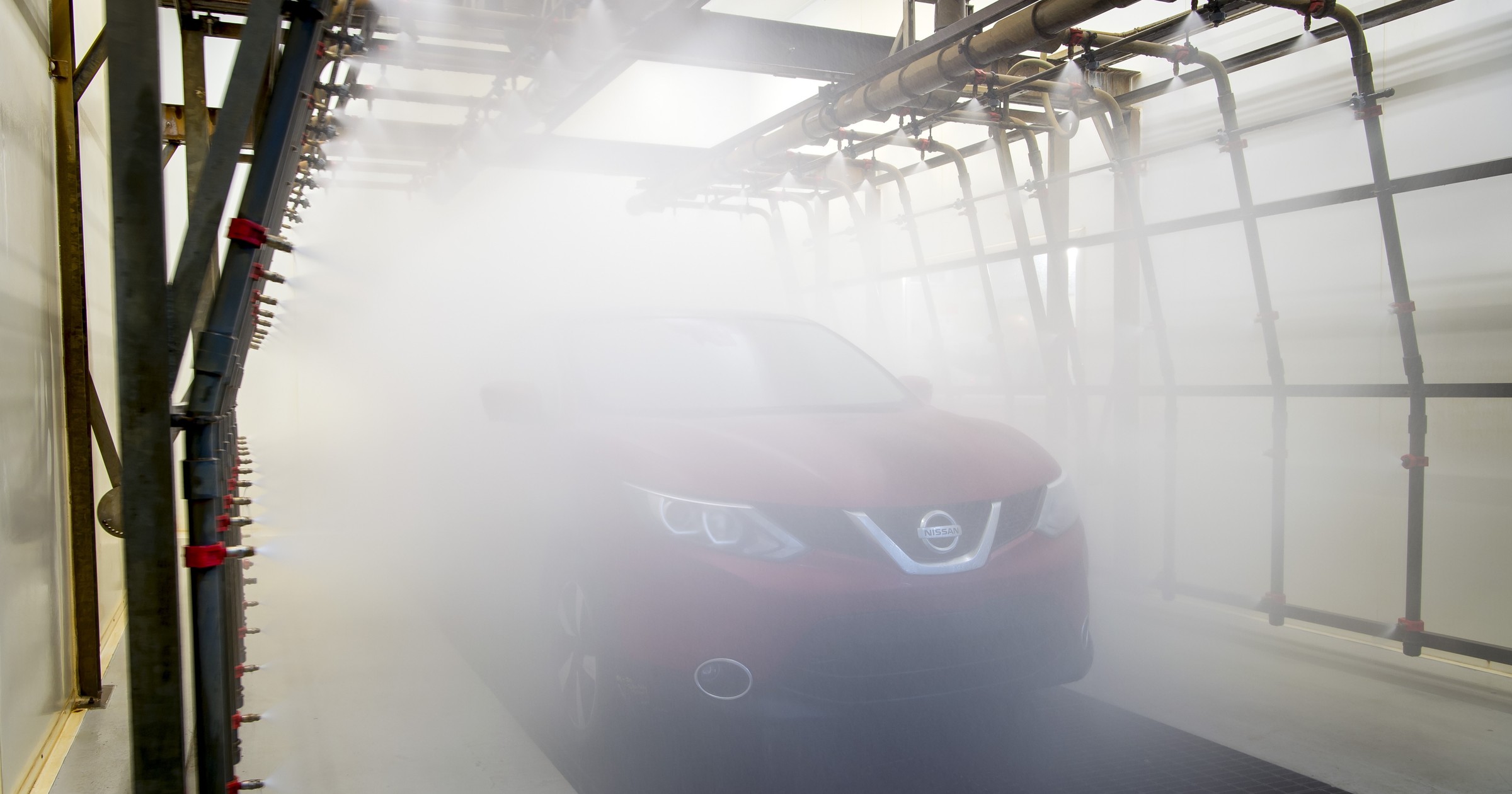 Nissan - test wodoszczelności