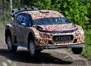 Citroën C3 WRC na testach w Finlandii