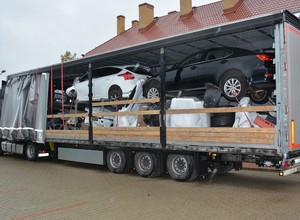 Poza autami przewoził kradzione części do BMW. Litewski kierowca wpadł na granicy
