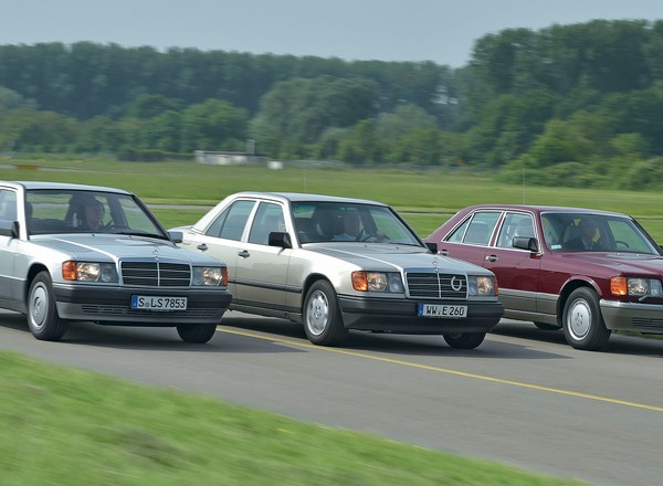 Porównanie Mercedesów z silnikiem M103 - jeden silnik, trzy auta