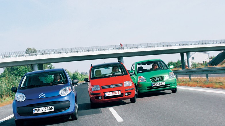 Citroen C1 kontra Fiat Panda i Kia Picanto: małe, tanie, ale czy dobre?