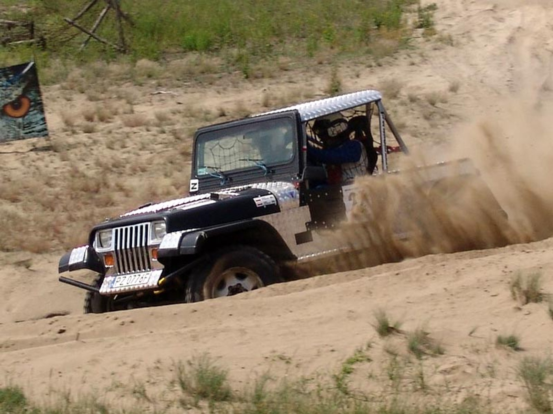 Polskie Safari 2007: w upale i piasku (fotogaleria)